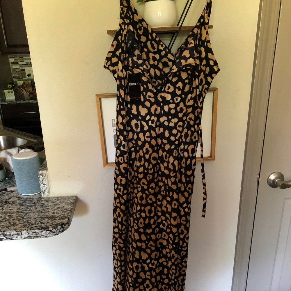 Forever 21 Plus size Cheetah Dress